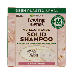 Garnier Loving blends solid shampoo milde haver 60 Gram