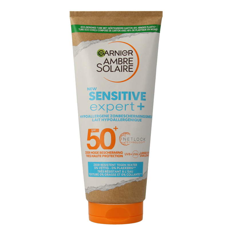 Ambre Solaire Sensitive melk SPF50+ 200 Milliliter