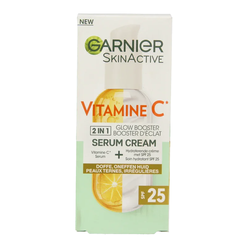 Garnier SkinActive vitamine C serum cream SPF25 50 Milliliter