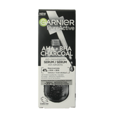 Garnier PureActive AHA + BHA charcoal serum 30 Milliliter