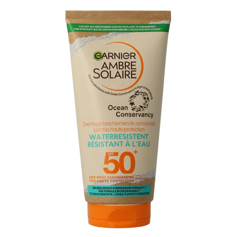 Ambre Solaire Zonnemelk ocean protect SPF50 175 Milliliter