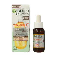 Garnier SkinActive nachtserum vitamine C hyaluronzuur 30 Milliliter
