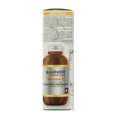 Garnier SkinActive nachtserum vitamine C hyaluronzuur 30.00 Milliliter
