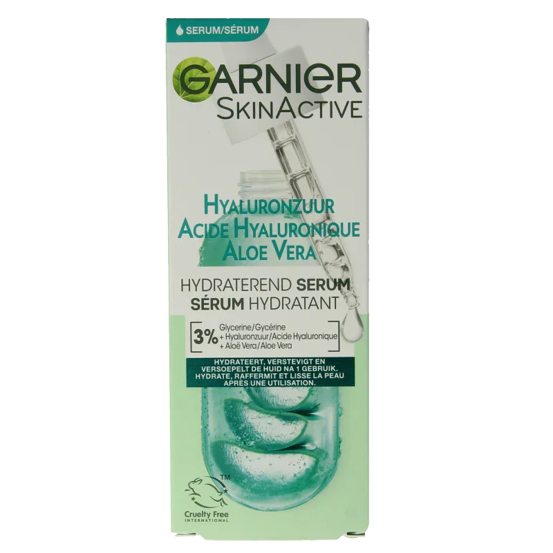 Garnier SkinActive serum hyaluronzuur aloe vera 30 Milliliter