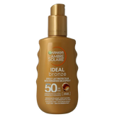 Ambre Solaire Melkspray ideal bronze SPF50 150 Milliliter