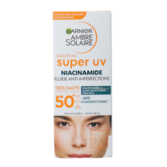 Ambre Solaire Fluid niacinamide super UV SPF50+ 40.00 Milliliter