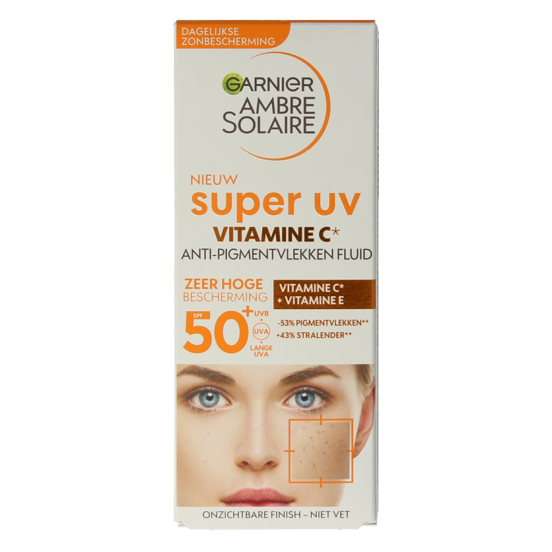Ambre Solaire Fluid vitamine C super UV SPF50+ 40 Milliliter