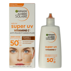 Ambre Solaire Fluid vitamine C super UV SPF50+ 40 Milliliter