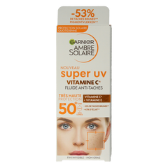 Ambre Solaire Fluid vitamine C super UV SPF50+ 40.00 Milliliter