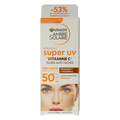 Ambre Solaire Fluid vitamine C super UV SPF50+ 40 Milliliter