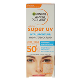 Ambre Solaire Fluid hyaluronzuur super UV SPF50+ 40 Milliliter