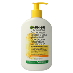 Garnier Skinactive vitc glow reinigingsgel 250 Milliliter