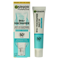 Garnier PureActive BHA+ niacinamide UV fluid SPF50+ 40 Milliliter