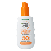Ambre Solaire Hydraterende melk protect SPF50+ spray 150 Milliliter