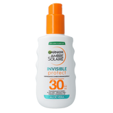 Ambre Solaire Invisible protect transparante spray SPF30 150.00 Milliliter