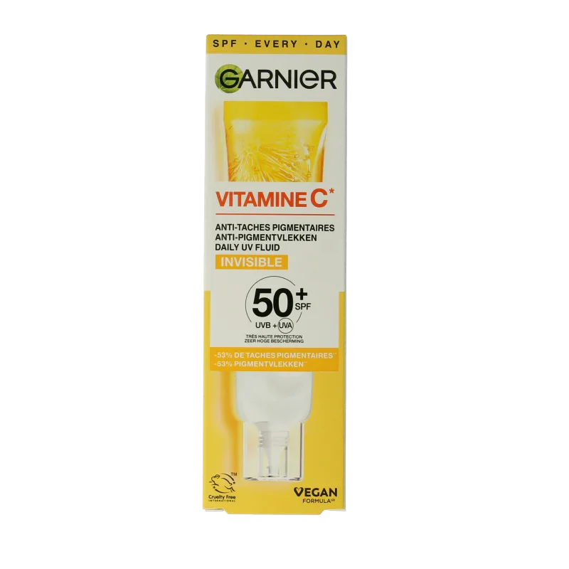 Garnier Vitamine C daily UV antipigmentvlek fluid 40 Milliliter