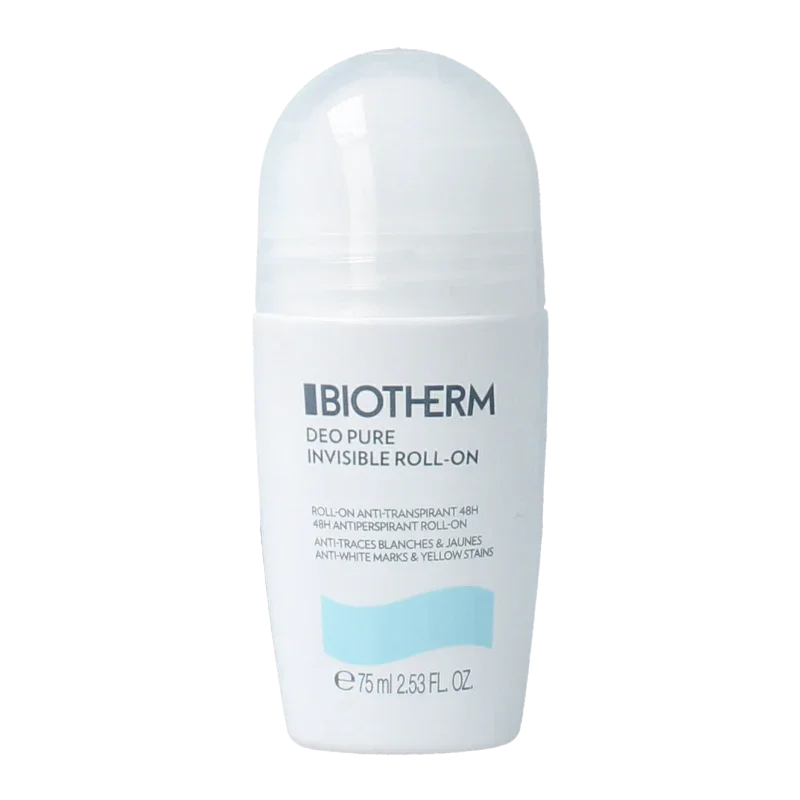 Biotherm Deodorant roller pure invisible 75 Milliliter