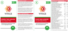 Vitals Elke Dag Junior 60.00 Tabletten