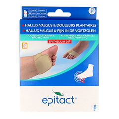 Epitact Voetzoolkussentjes dubbel maat 39/41 2 Stuks