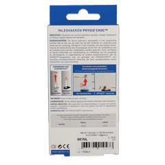 Epitact Hielspoor inleghakken met physio choc maat 36/40 2 Stuks