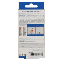 Epitact Hielspoor inleghakken met physio choc maat 36/40 2 Stuks