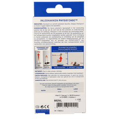 Epitact Hielspoor inleghakken met physio choc maat 41/45 2 Stuks