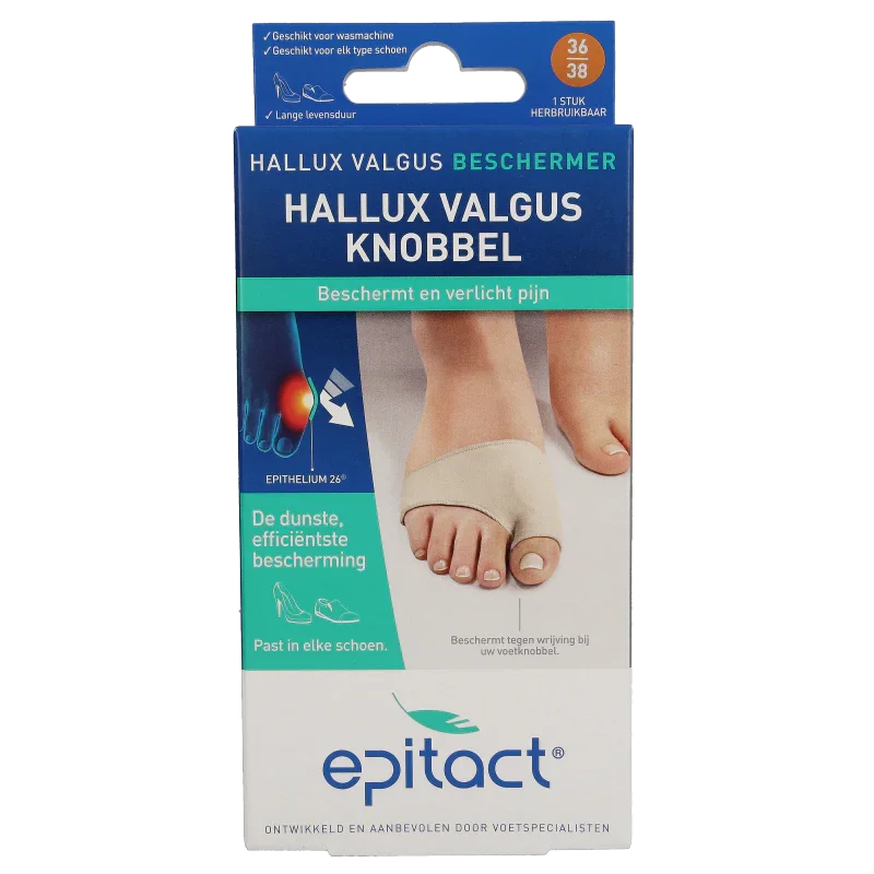 Epitact Hallux valgus knobbel beschermer maat 36/38 1 Stuks