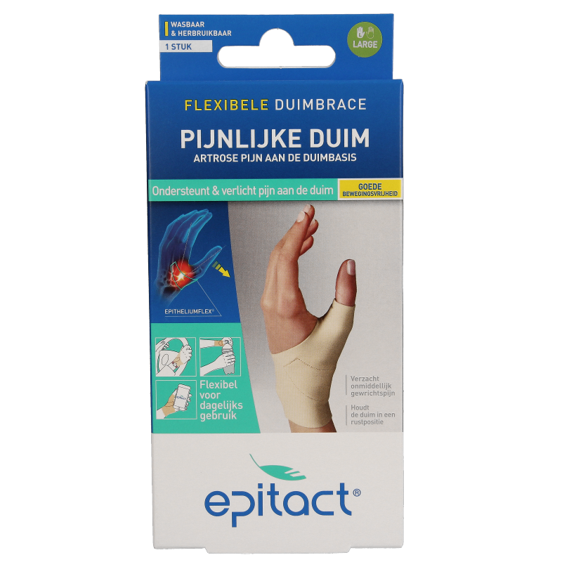 Epitact Duim orthese dag links maat L 1 Stuks