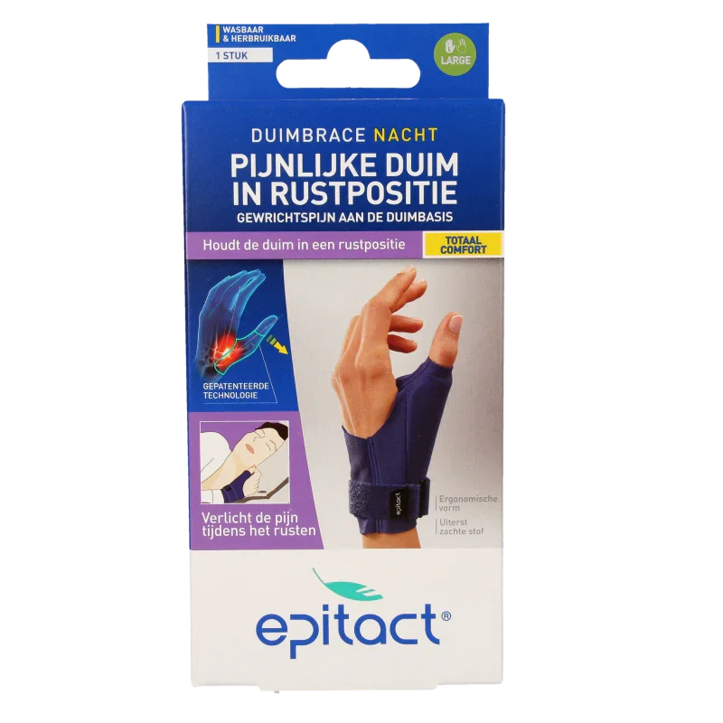 Epitact Duim orthese nacht links maat L 1 Stuks