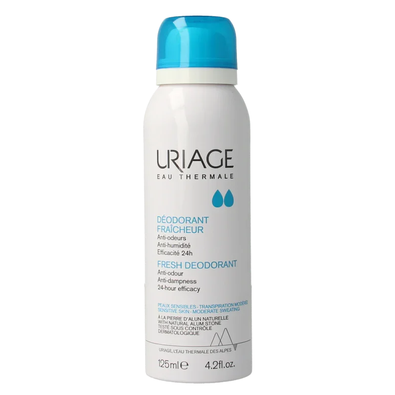 Uriage Thermaal water verfrissende deodorant 125 Milliliter