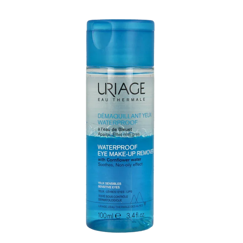Uriage Thermaal water oogmake-up verwijderaar 100 Milliliter