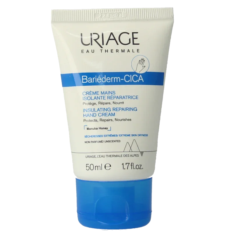 Uriage Bariederm creme handen 50 Milliliter