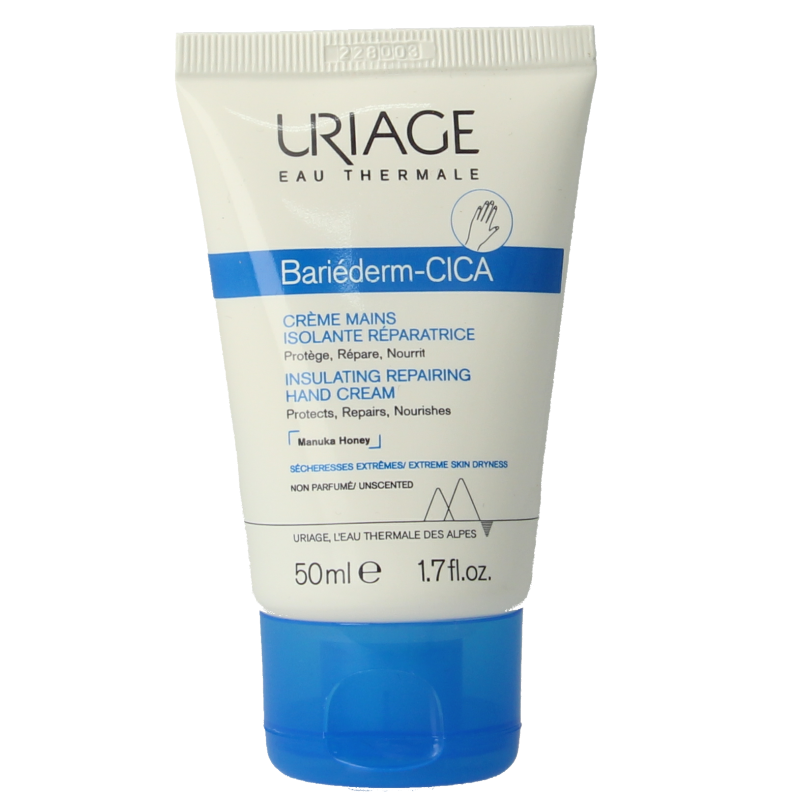 Uriage Bariederm creme handen 50 Milliliter