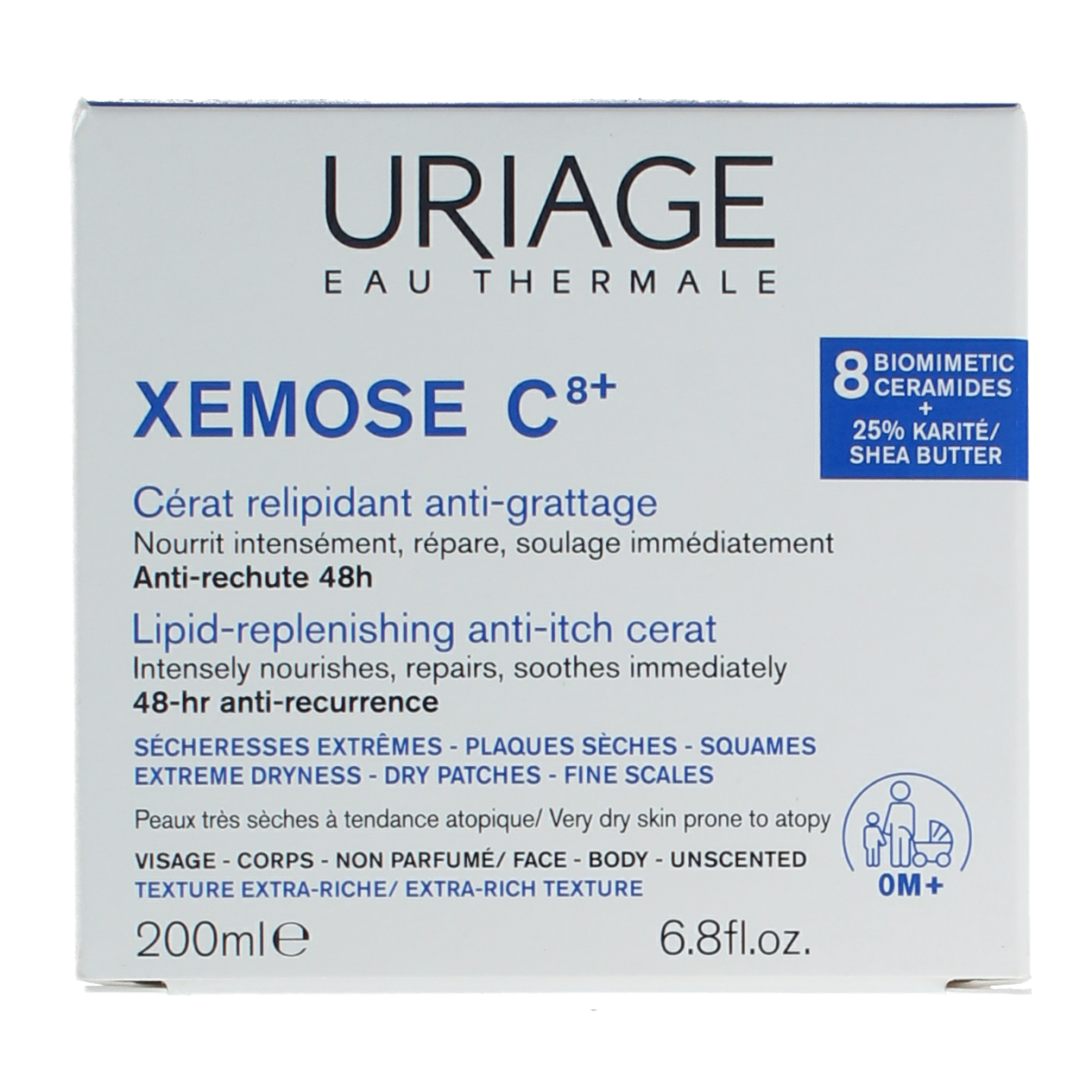 Uriage Xemose cerat 200.00 Milliliter