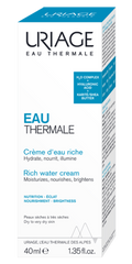 Uriage Mineraal water rijke water creme 40.00 Milliliter