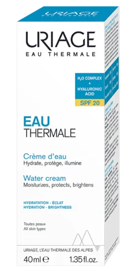 Uriage Thermaal water creme d eau SPF20 40 Milliliter