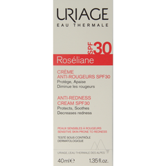 Uriage Roseliane hydraterende & bescherrmende creme SPF30 40 Milliliter