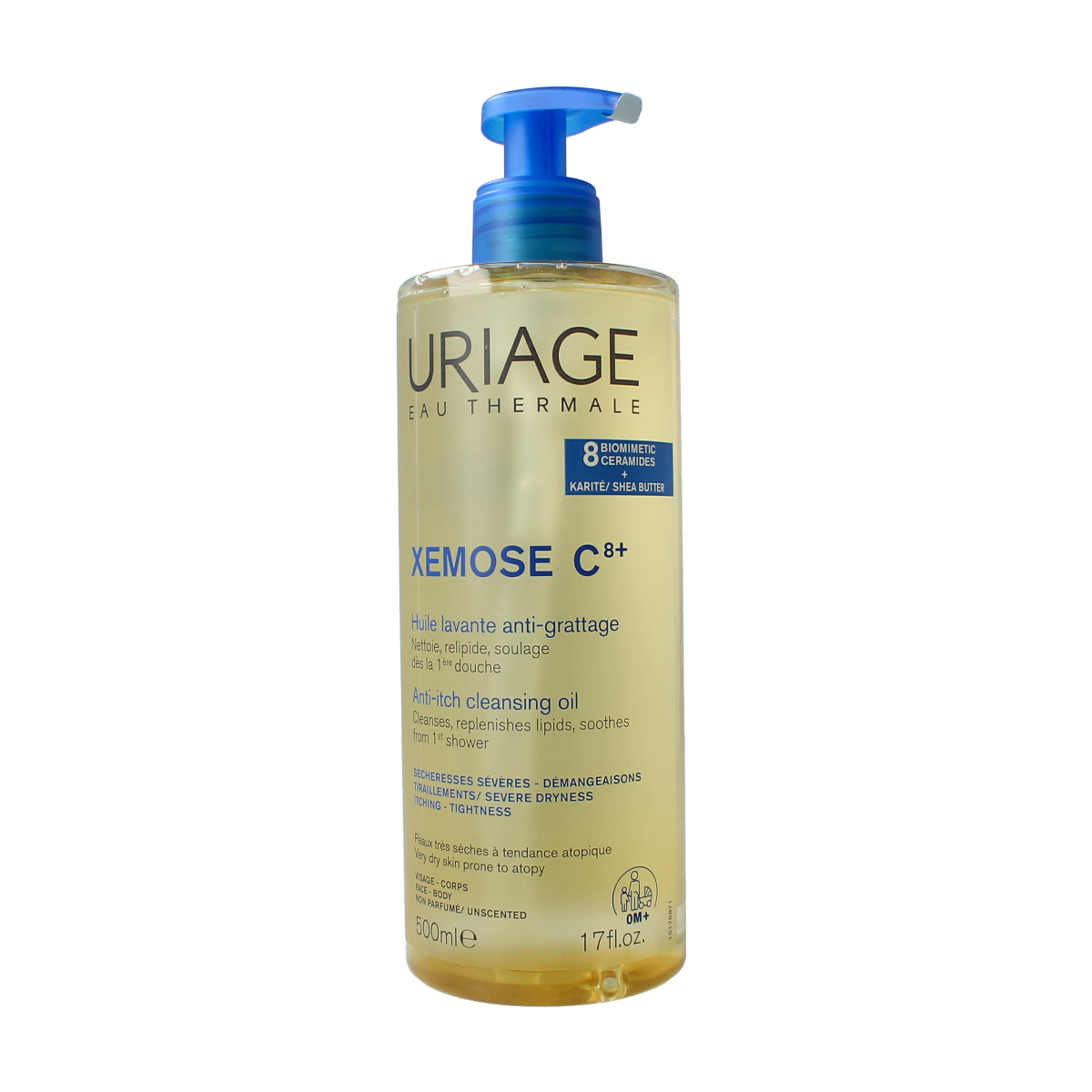 Uriage Xemose huile lavant apa 500.00 Milliliter