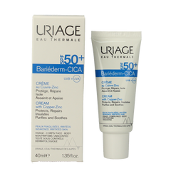 Uriage Bariederm cica creme SPF50 40 Milliliter