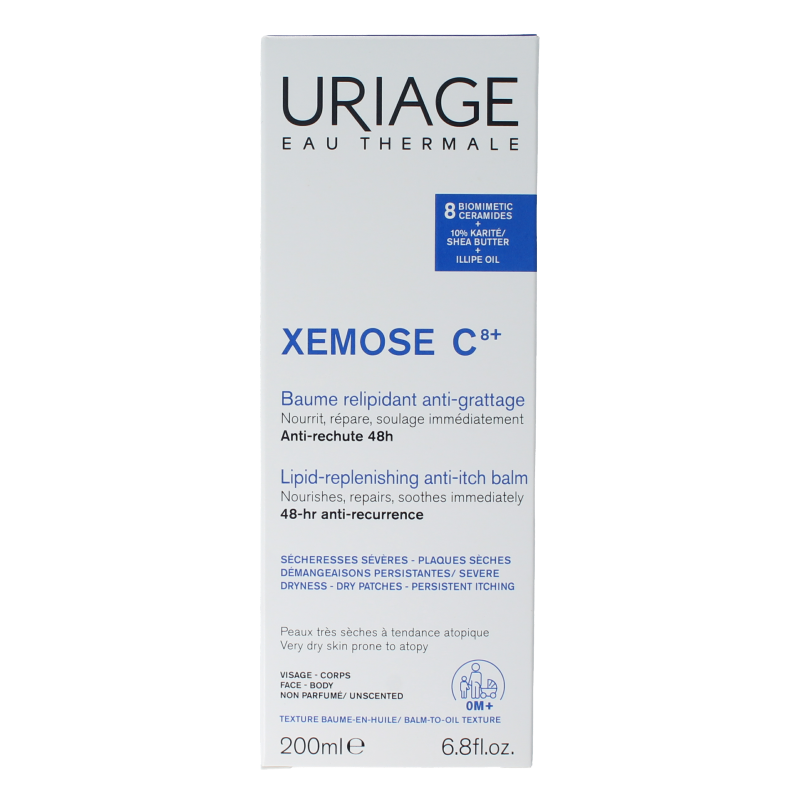 Uriage Xemose baume olea apaisant 200 Milliliter