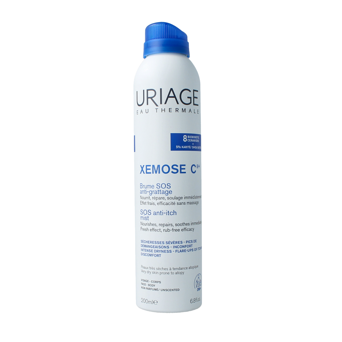 Uriage Xemose SOS nevel tegen krabben 200.00 Milliliter