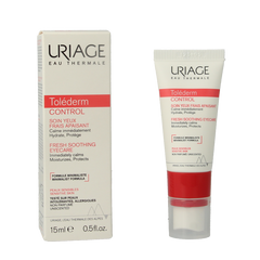 Uriage Tolederm frisse kalmerende verzorging ogen TP 15 Milliliter