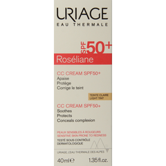 Uriage Roseliane hydr & besch creme teint SPF50 40 Milliliter