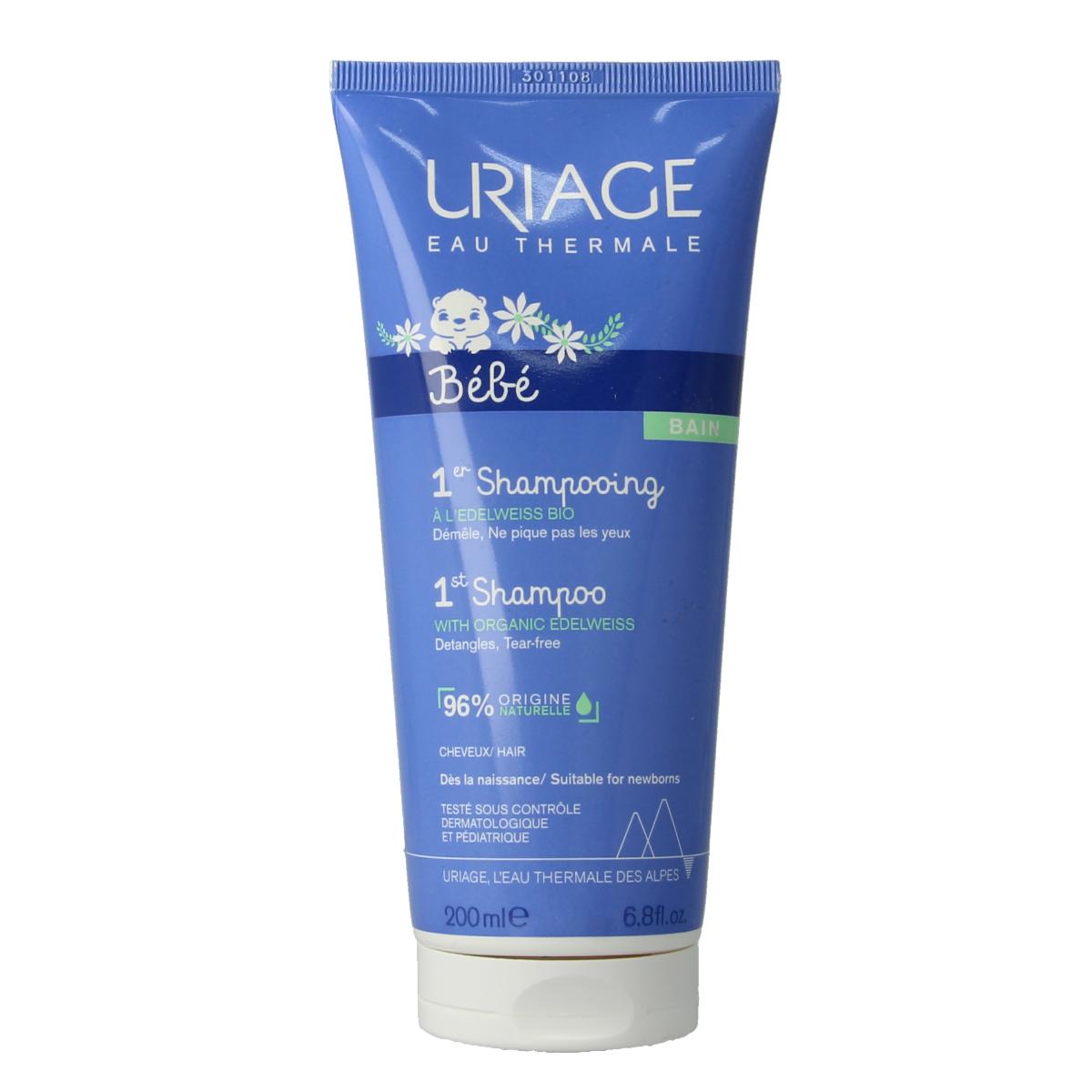 Uriage Bebe 1er shampooing 200.00 Milliliter