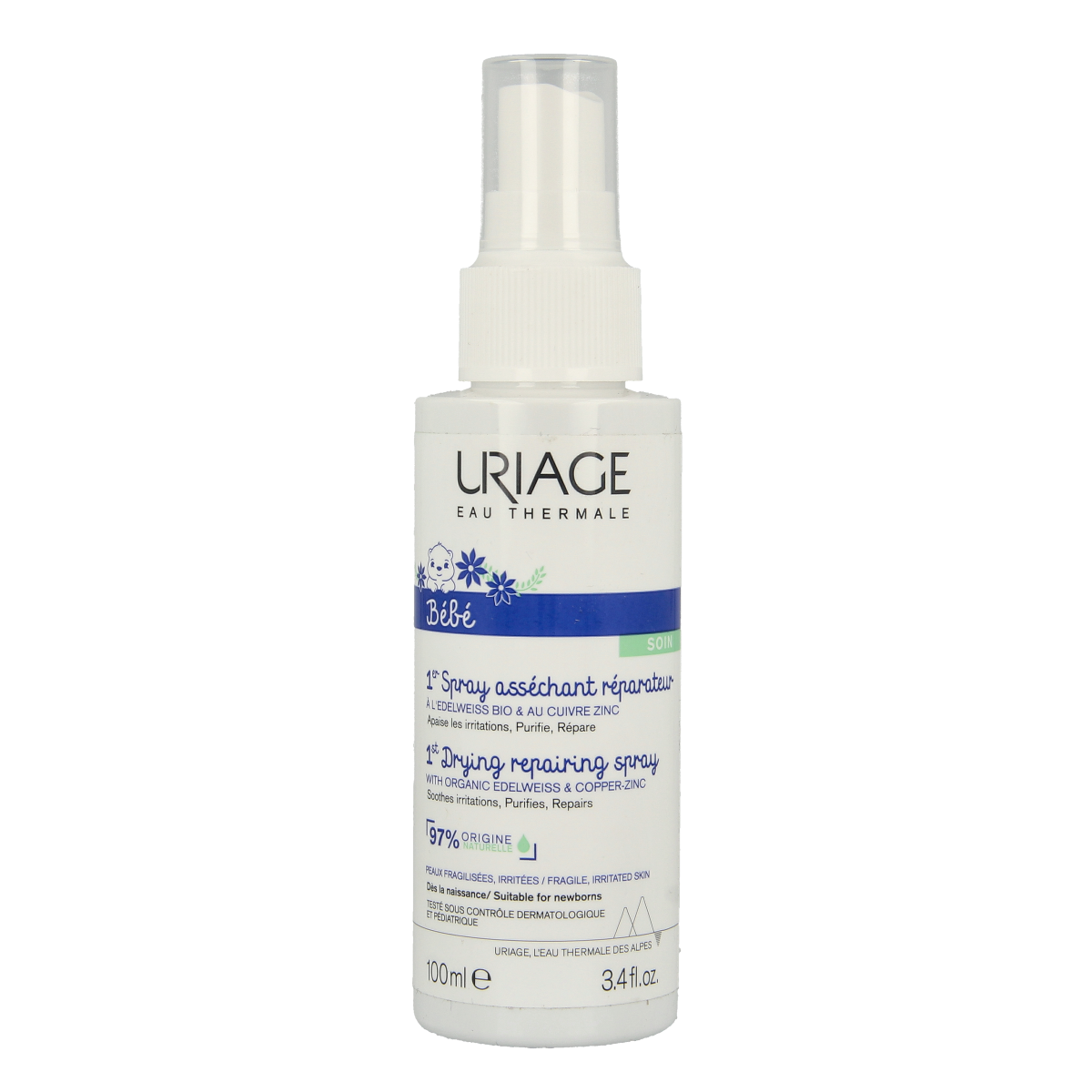 Uriage Bebe 1er spray cu-zn+ 100.00 Milliliter