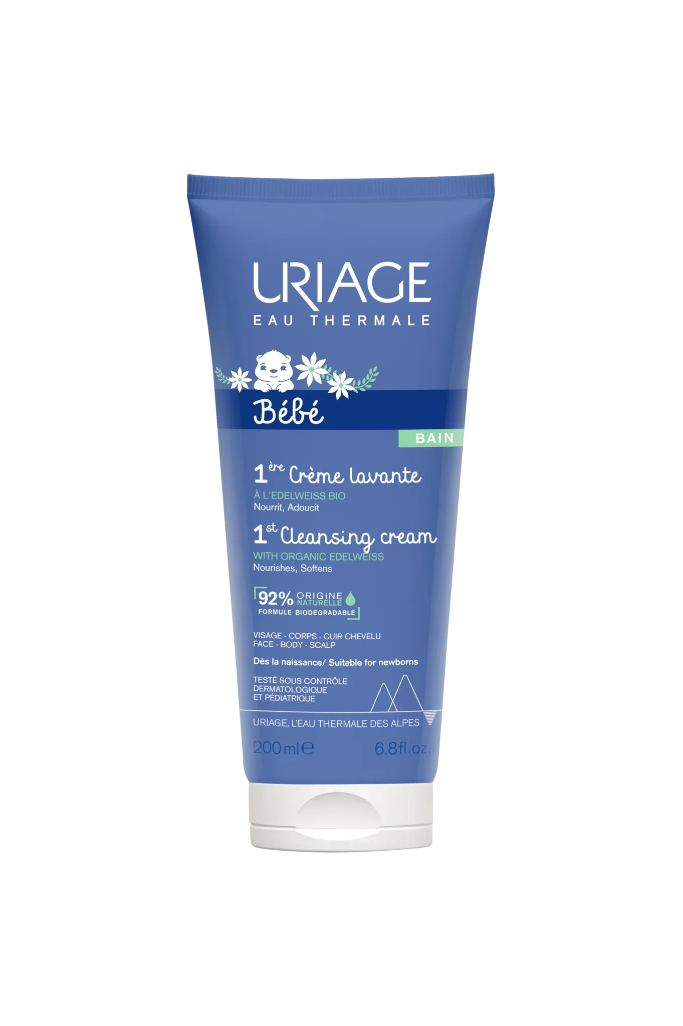 Uriage Bebe 1ere creme lavante 200 Milliliter