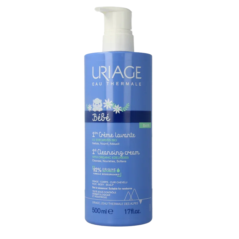 Uriage Bebe 1ere creme lavante 500 Milliliter