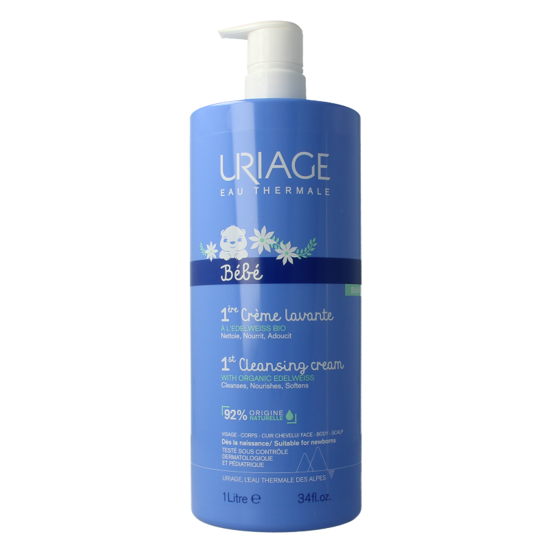 Uriage Bebe 1ere creme lavante 1.00 Liter