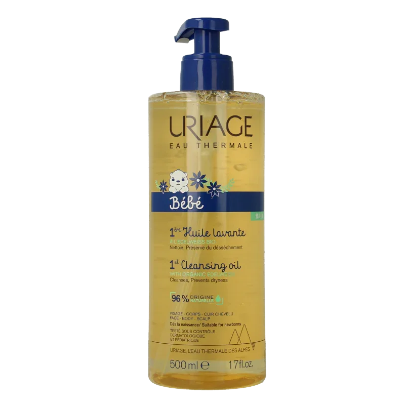 Uriage Bebe 1ere huile lavante fp 500 Milliliter