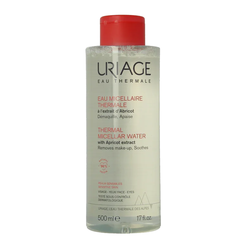 Uriage Thermaal micellairwater gevoelige huid 500 Milliliter